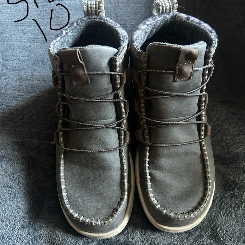 Hey Dude Gray boots